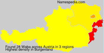 Surname Waba in Austria Surname Waba in Austria