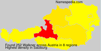 Surname Walkner in Austria Surname Walkner in Austria