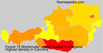 Surname Wankmuller in Austria Surname Wankmuller in Austria