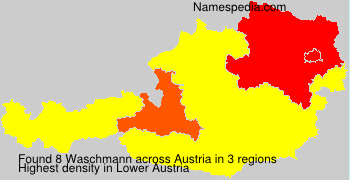 Surname Waschmann in Austria Surname Waschmann in Austria