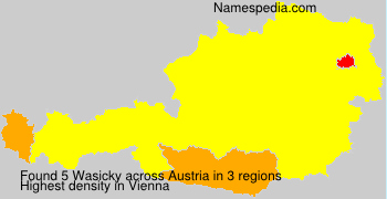 Surname Wasicky in Austria Surname Wasicky in Austria