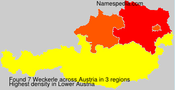 Surname Weckerle in Austria Surname Weckerle in Austria