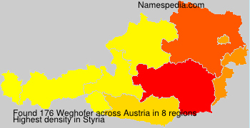 Surname Weghofer in Austria Surname Weghofer in Austria