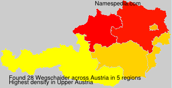 Surname Wegschaider in Austria Surname Wegschaider in Austria