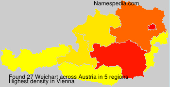 Surname Weichart in Austria Surname Weichart in Austria