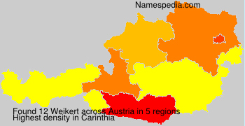 Surname Weikert in Austria Surname Weikert in Austria