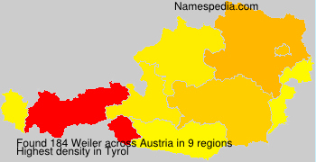 Surname Weiler in Austria Surname Weiler in Austria