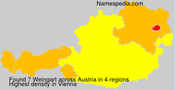 Surname Weingart in Austria Surname Weingart in Austria