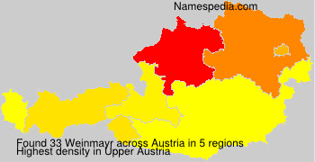 Surname Weinmayr in Austria Surname Weinmayr in Austria