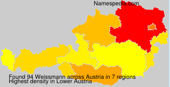 Surname Weissmann in Austria Surname Weissmann in Austria