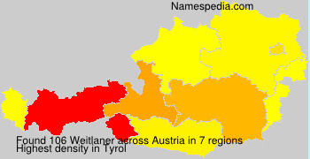 Surname Weitlaner in Austria Surname Weitlaner in Austria