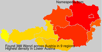 Surname Wenzl in Austria Surname Wenzl in Austria