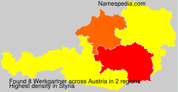 Surname Werkgartner in Austria Surname Werkgartner in Austria
