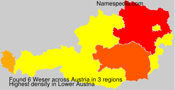 Surname Weser in Austria Surname Weser in Austria