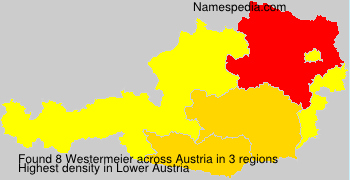 Surname Westermeier in Austria Surname Westermeier in Austria
