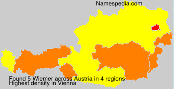 Surname Wiemer in Austria Surname Wiemer in Austria