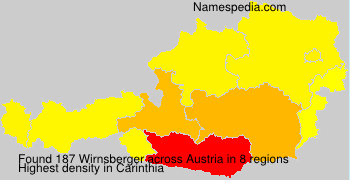 Surname Wirnsberger in Austria