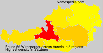 Surname Wirnsperger in Austria Surname Wirnsperger in Austria