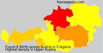 Surname Wirthl in Austria Surname Wirthl in Austria