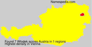 Surname Wlodek in Austria Surname Wlodek in Austria