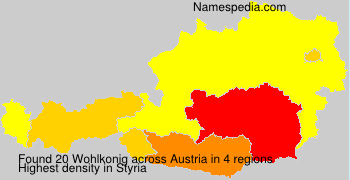 Surname Wohlkonig in Austria Surname Wohlkonig in Austria