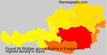 Surname Wolfger in Austria Surname Wolfger in Austria