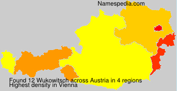 Surname Wukowitsch in Austria Surname Wukowitsch in Austria