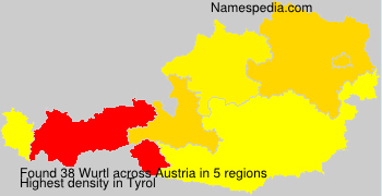 Surname Wurtl in Austria Surname Wurtl in Austria