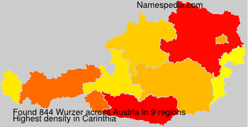 Surname Wurzer in Austria Surname Wurzer in Austria