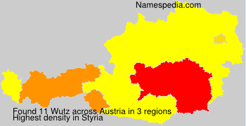 Surname Wutz in Austria Surname Wutz in Austria