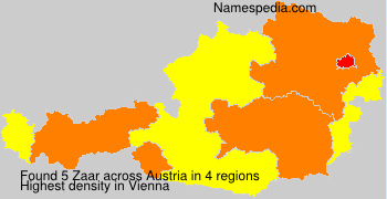 Surname Zaar in Austria Surname Zaar in Austria