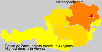 Surname Zacek in Austria Surname Zacek in Austria