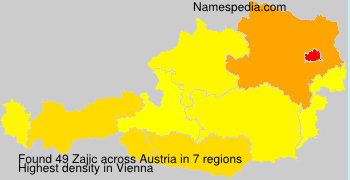 Surname Zajic in Austria Surname Zajic in Austria