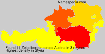 Surname Zeiselberger in Austria Surname Zeiselberger in Austria