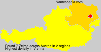 Surname Zejma in Austria Surname Zejma in Austria