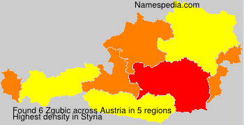 Surname Zgubic in Austria Surname Zgubic in Austria