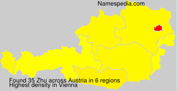 Surname Zhu in Austria Surname Zhu in Austria