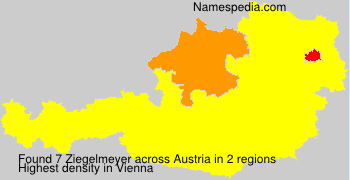 Surname Ziegelmeyer in Austria Surname Ziegelmeyer in Austria