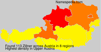 Surname Zillner in Austria Surname Zillner in Austria