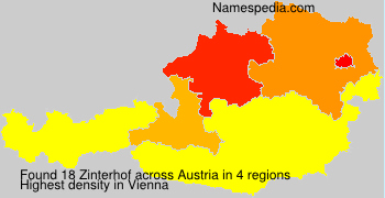 Surname Zinterhof in Austria Surname Zinterhof in Austria