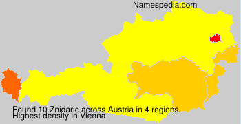 Surname Znidaric in Austria Surname Znidaric in Austria