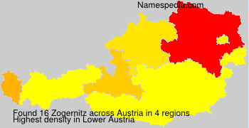 Surname Zogernitz in Austria Surname Zogernitz in Austria