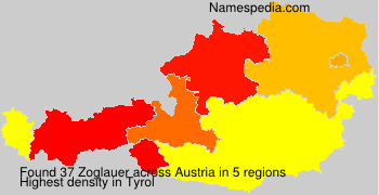 Surname Zoglauer in Austria Surname Zoglauer in Austria