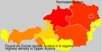 Surname Zorner in Austria Surname Zorner in Austria