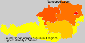 Surname Zotl in Austria Surname Zotl in Austria