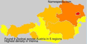 Surname Zsolnai in Austria Surname Zsolnai in Austria