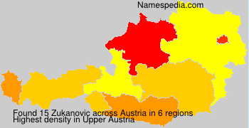 Surname Zukanovic in Austria Surname Zukanovic in Austria
