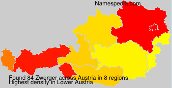 Surname Zwerger in Austria Surname Zwerger in Austria