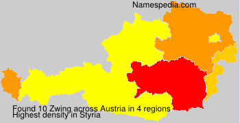 Surname Zwing in Austria Surname Zwing in Austria