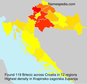 Surname Brlecic in Croatia Surname Brlecic in Croatia